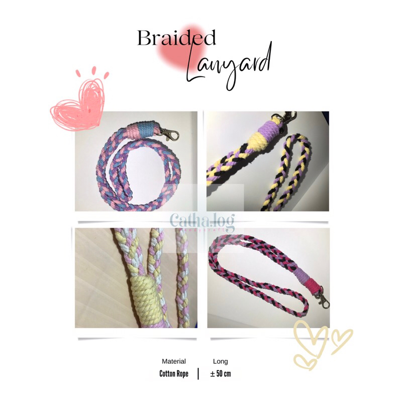 

Braided Lanyard (mix)