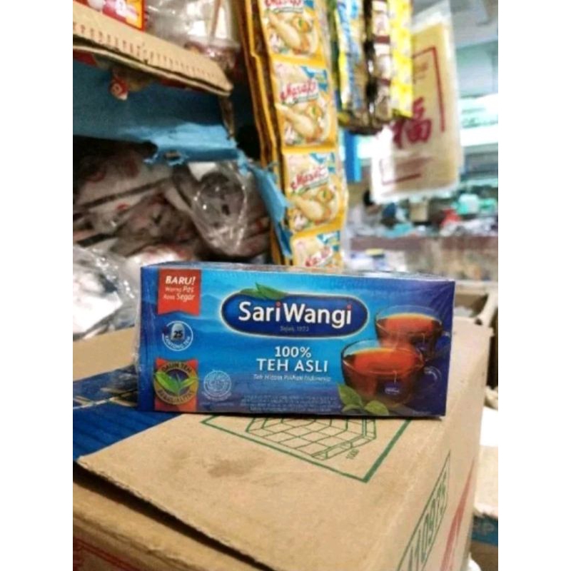 

TEH SARI WANGI & TEH SARI MURNIH 1 KOTAK 25 PCS