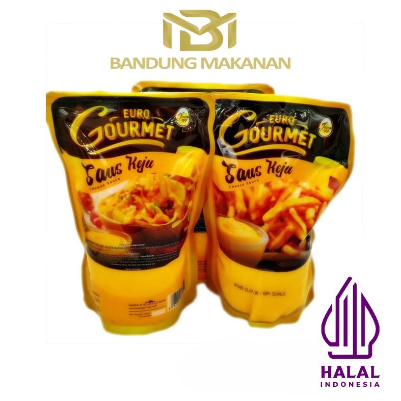 

Saus Keju Euro Gourmet Halal - 500GR