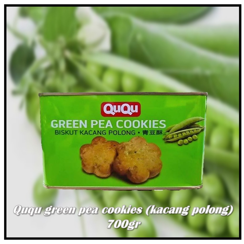 

Ququ green pea cookies (kacang polong) 700gr