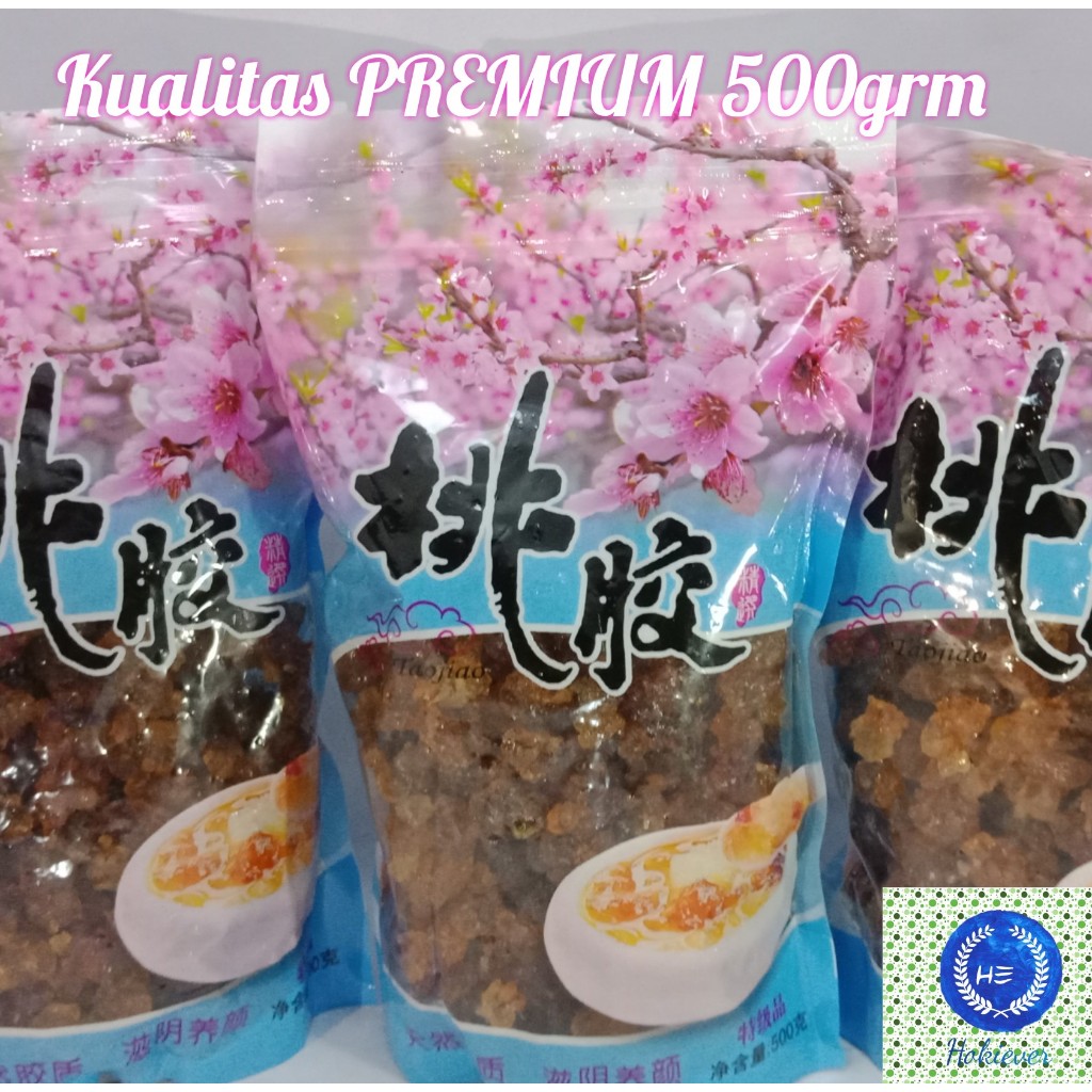 

peach gum pearl super premium grade 500gr