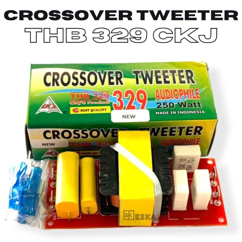 Cross Over Pasif / Crossover Tweeter Audiophiler CKJ THB 329 Original crossover tweeter CKJ new