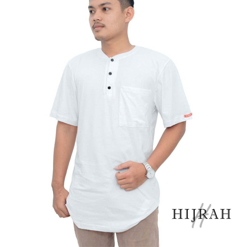 BAJU KOKO KAOS KURTA DAKWAH ISLAMI BIGSIZE JUMBO ORIGINAL BY HIJRAH EXLUSIVE PREMIUMREADY SIZE S-6XL
