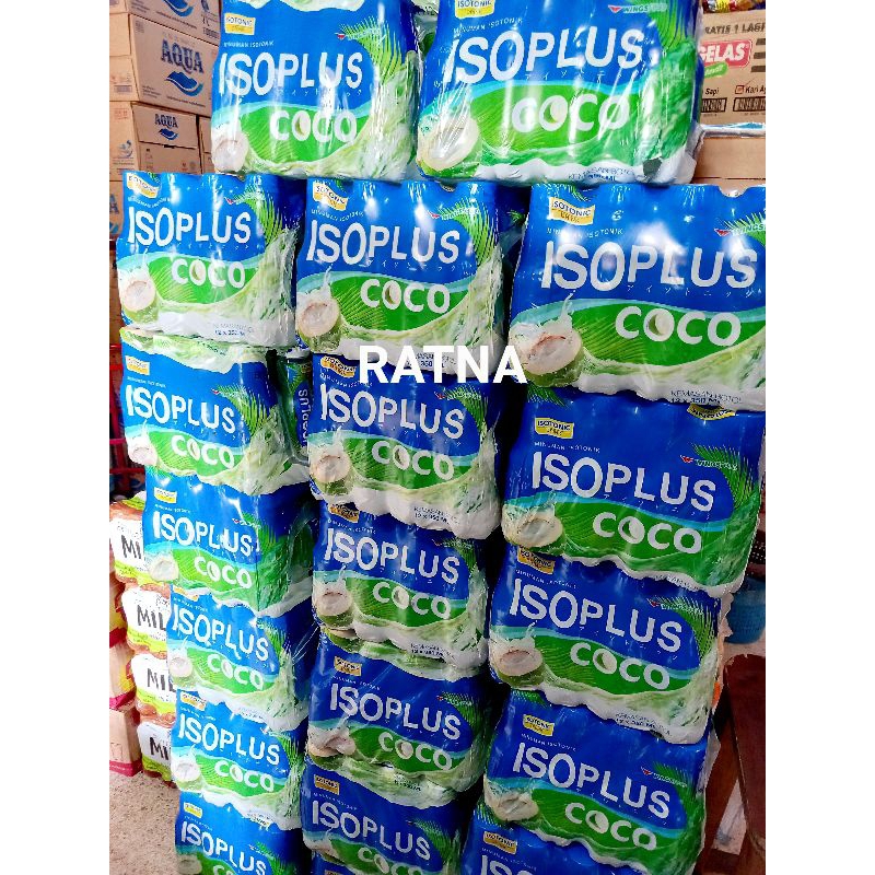 

ISOPLUS / ISO PLUS COCO KELAPA BOTOL 350ml MINUMAN ENERGI ISOTONIK ( 1 BAL ISI 12)