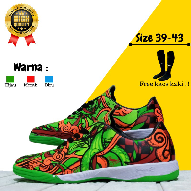 Sepatu Futsal Ortuseight CATALYST BIMA - ARJUNA - NAKULA - SADEWA Grade Original Terbaru Kekinian