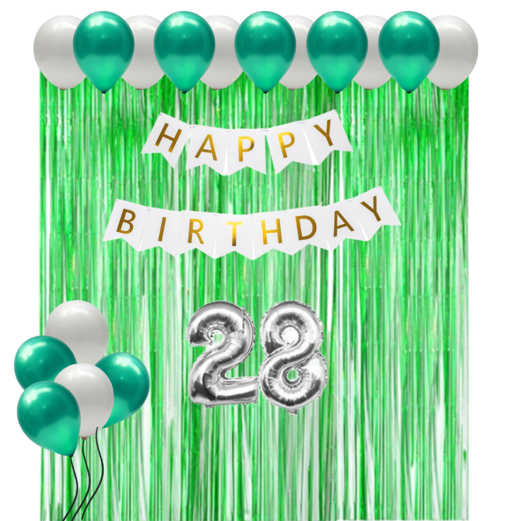 Paket Dekorasi Ulang Tahun Simpel  Happy Birthday Hemat