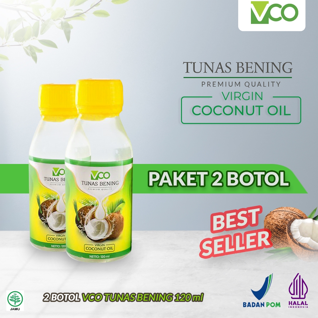 

VCO Tunas Bening Coconut Oil / Miyak kelapa
