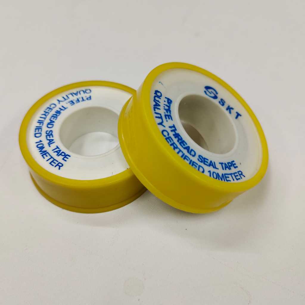 seal tape murah 10 meter / isolasi seal tape putih sambungan pipa paralon kran air
