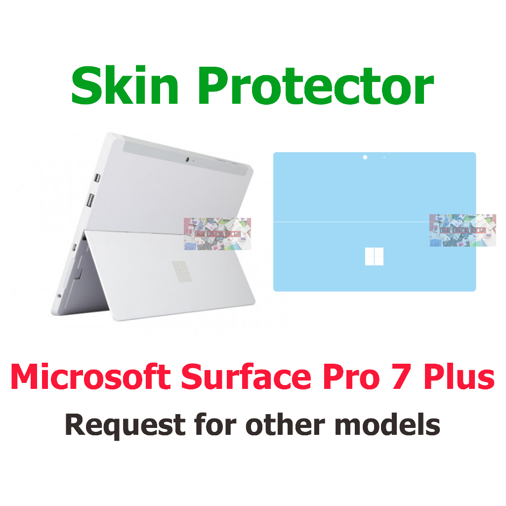 SEAN Microsoft Surface Pro 7 Plus Touchscreen Skin Guard Garskin