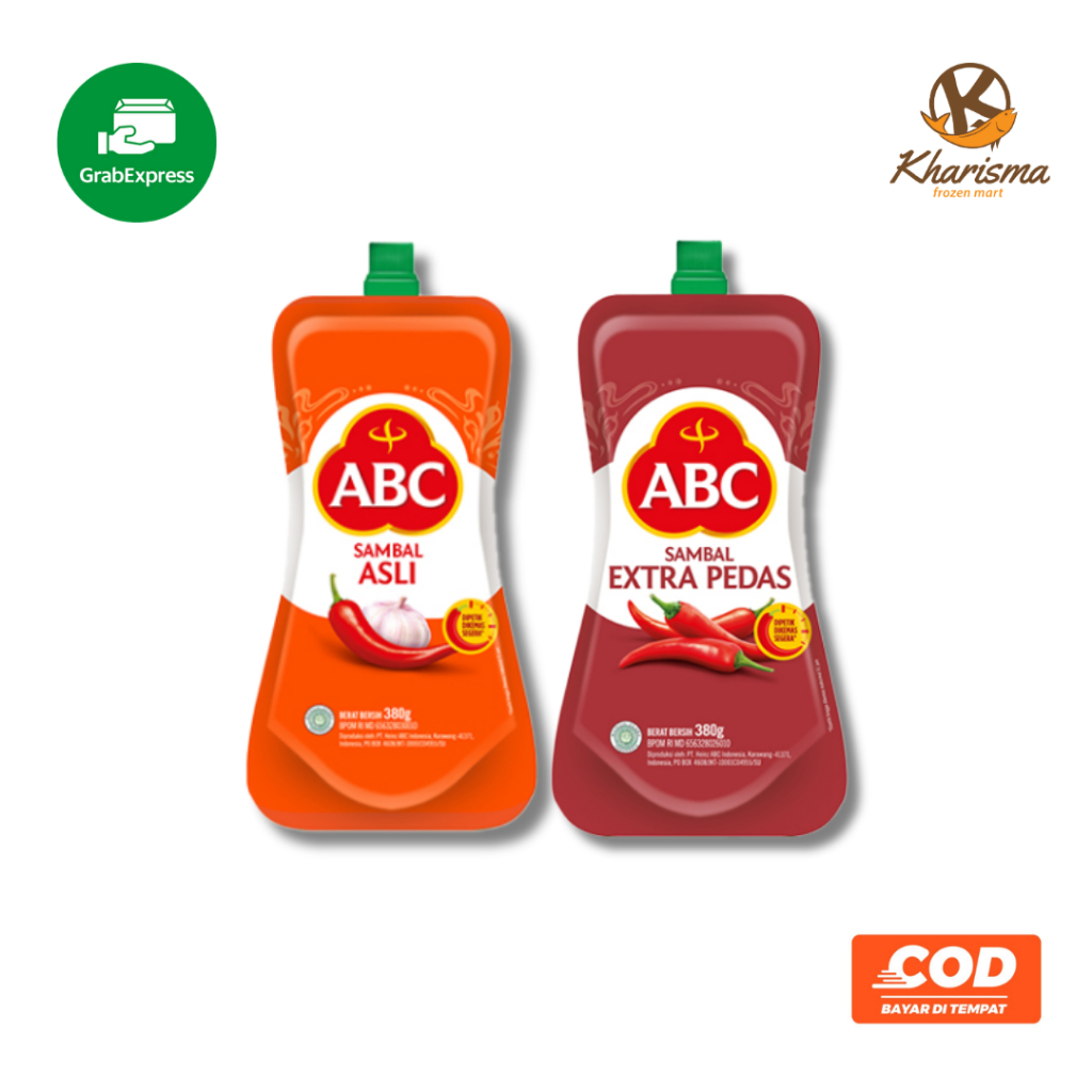 

Saus Sambal ABC Asli Ekstra Pedas Pouch 380g