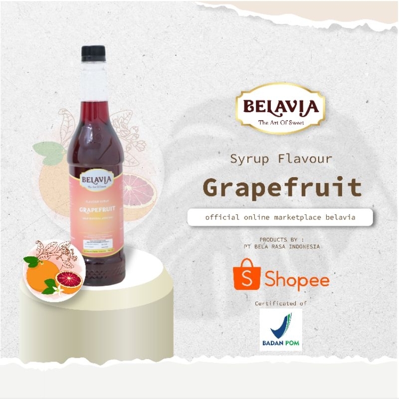 

Grapefruit Syrup Belavia