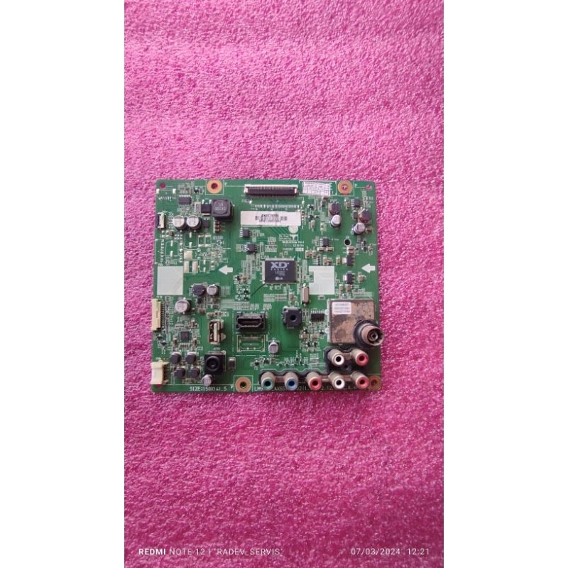 mainboard MB tv led LG 24ln4100-TA 24ln4100