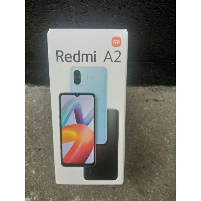 REDMI A2 3/64 GB, GARANSI RESMI BNIB