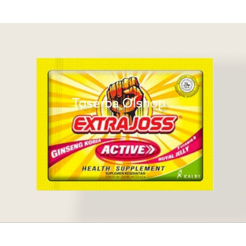 

Extra joss (harga per sachet)