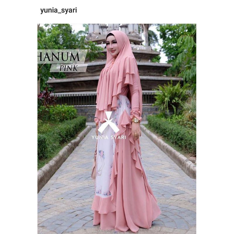 Gamis Syar'i Merk Yunia Syar'i