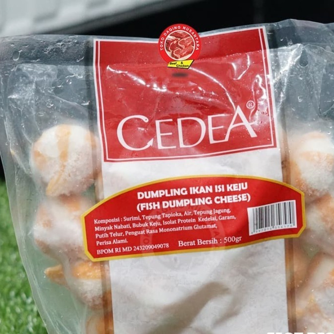 

CEDEA FISH DUMPLING CHEESE 500GR
