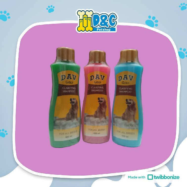 DAV SHAMPOO ANJING 600ML - SHAMPOO ANJING - WANGI SEGAR TAHAN LAMA BULU SEHAT CANTIK HALUS BEBAS GAT