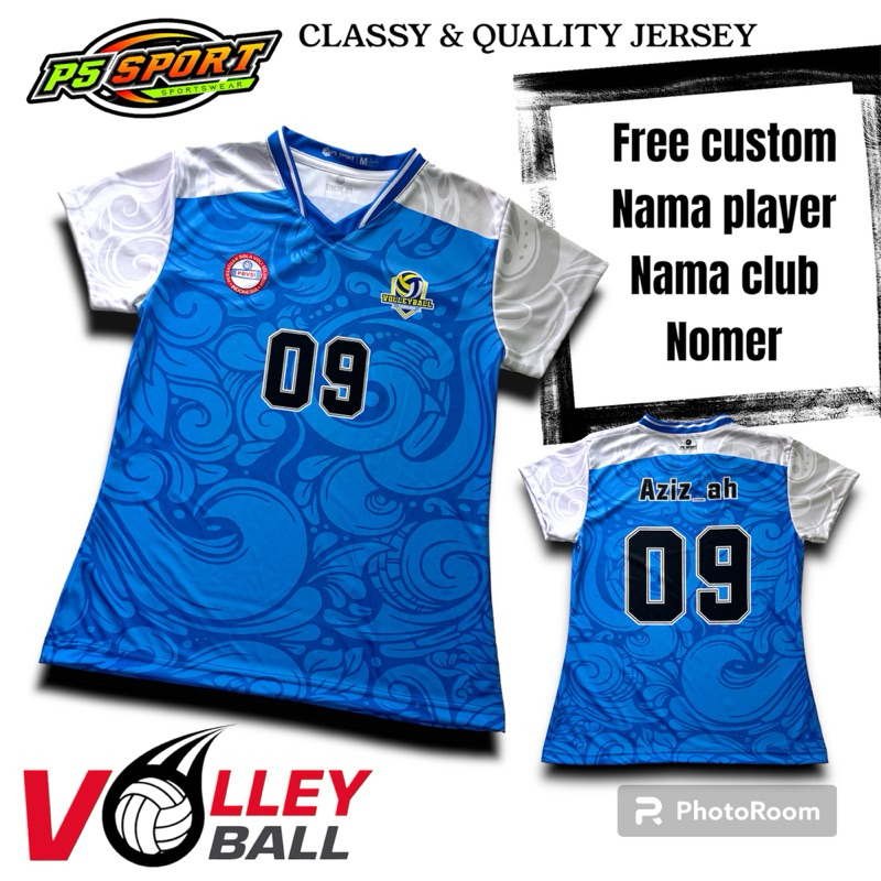 BAJU VOLI WANITA BATIK TURKIS