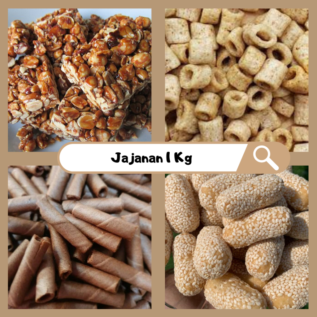 

Orong orong Astor Coklat Kipang Kacang Kacang Potong Tai Kucing Wijen (1 Kg) Cemilan Jajanan Snack Keripik Lebaran