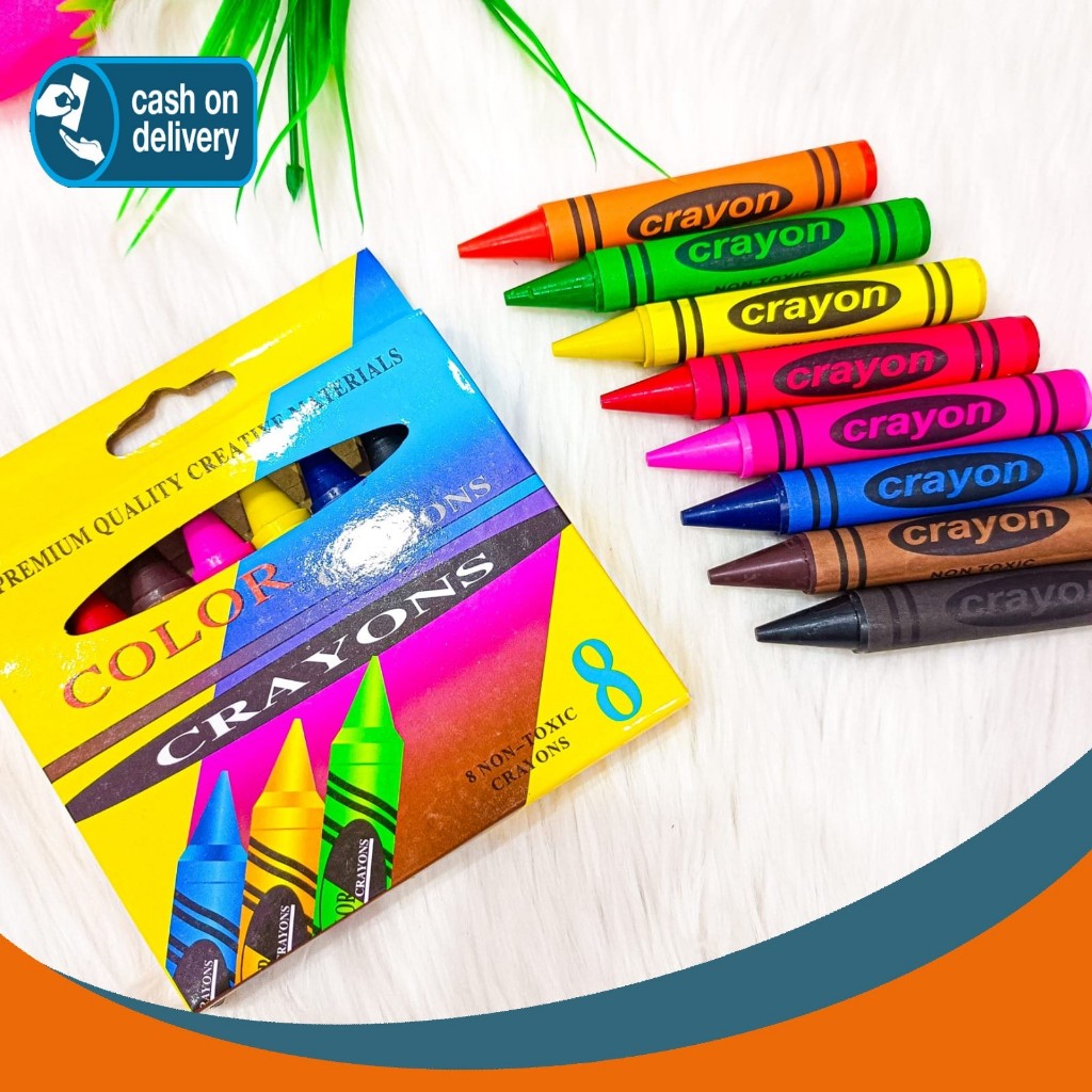 

KRAYON ISI 8 PCS WARNA-WARNI MURAH KR-1133 CRAYON LUKIS MEWARNAI GAMBAR ALAT TULIS KANTOR SEKOLAH MURAH TERMURAH COD