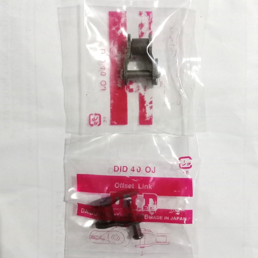 OFFSET LINK RS 40-1 SAMBUNGAN RANTAI MERK DID
