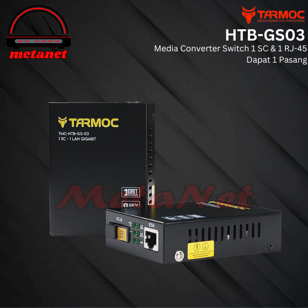 Tarmoc HTB GS03 HTB-GS03 Gigabit Single mode Media Converter