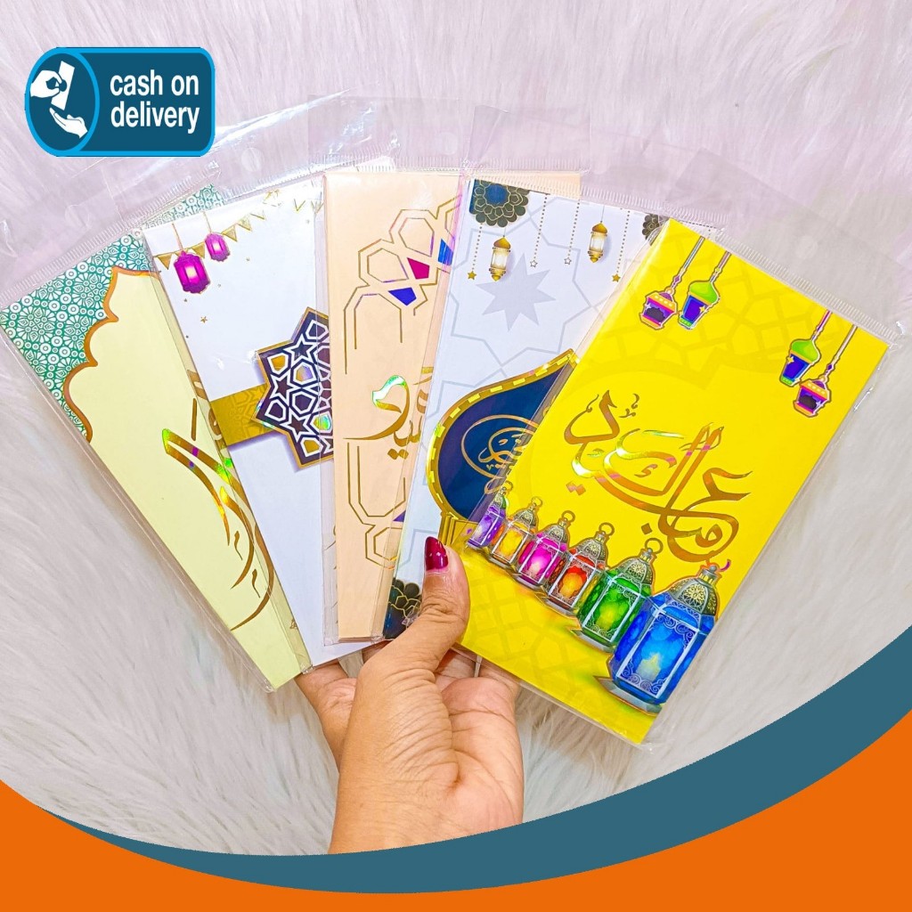 

AMPLOP LEBARAN 1 SET 5 PCS (9 cm x 15 cm ) SEDANG MN-1164 ANGPAO RAMADHAN HARI RAYA ALAT TULIS KANTOR SEKOLAH MURAH TERMURAH COD
