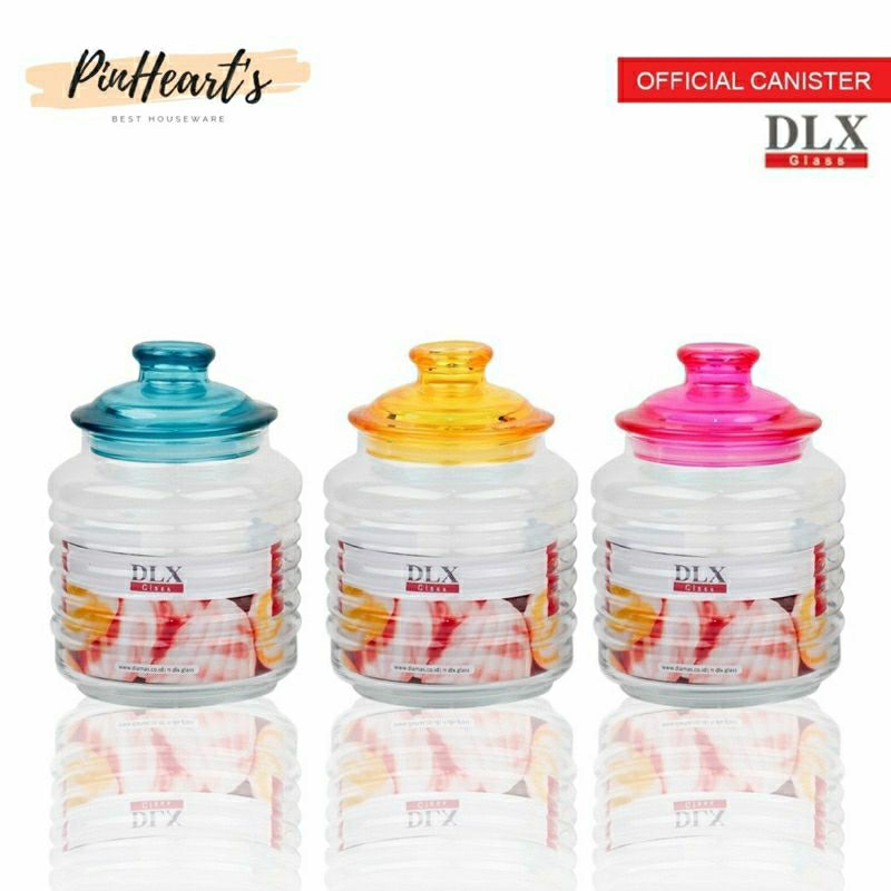 DLX Nuri Toples Kaca Set 6 Pcs
