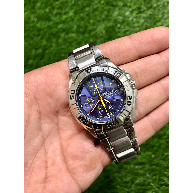 jam tangan seiko chronograph original jam tangan seiko criteria chronograph bekas original jam tanga