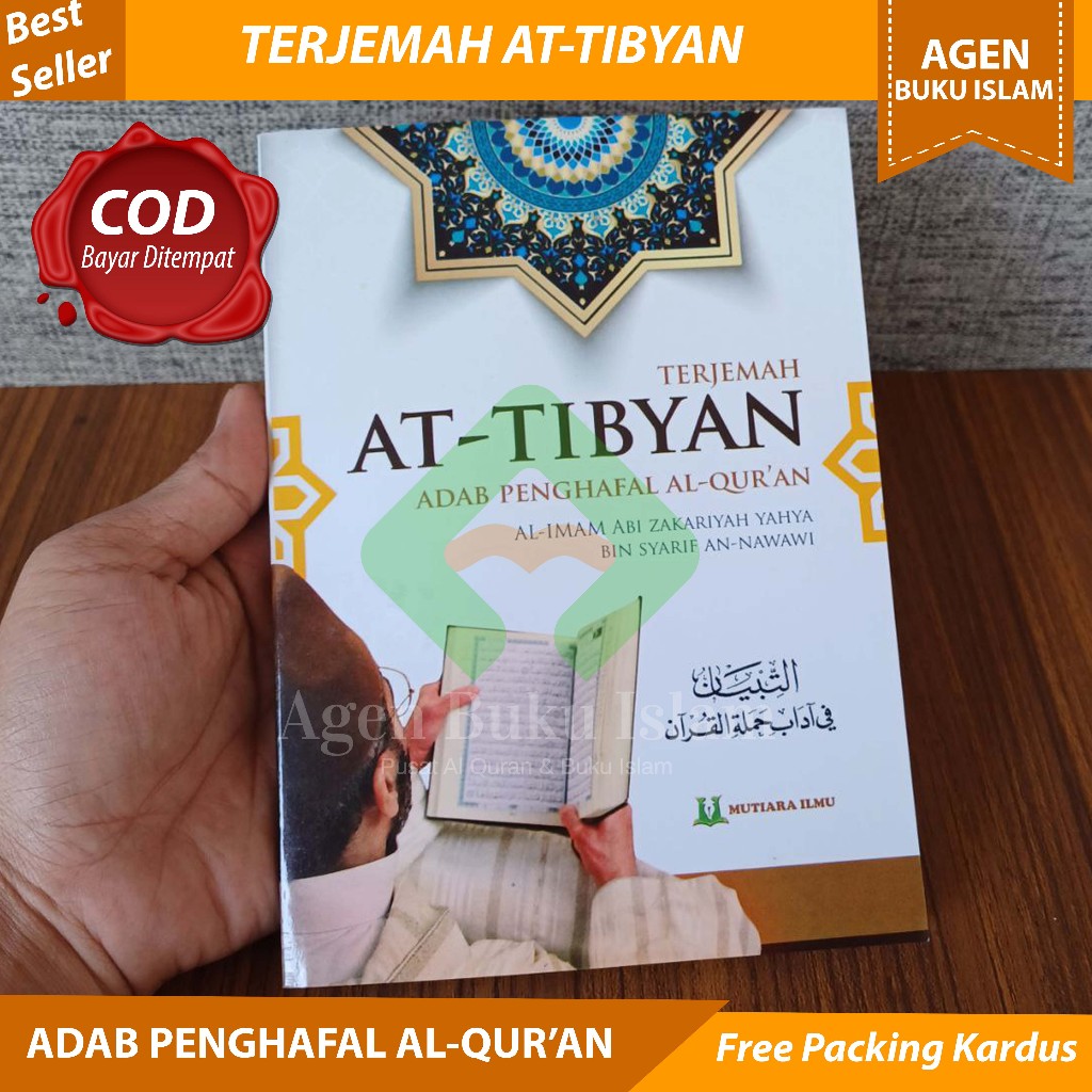 Bisa COD Bayar di Tempat Terjemah At Tibyan Adab Penghafal Al Quran Karya Al Imam Abi Zakariya Yahya