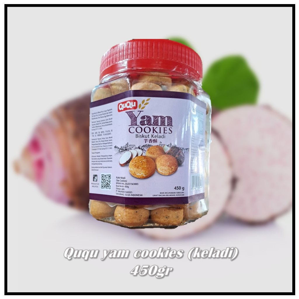 

Ququ yam cookies (keladi) 450gr