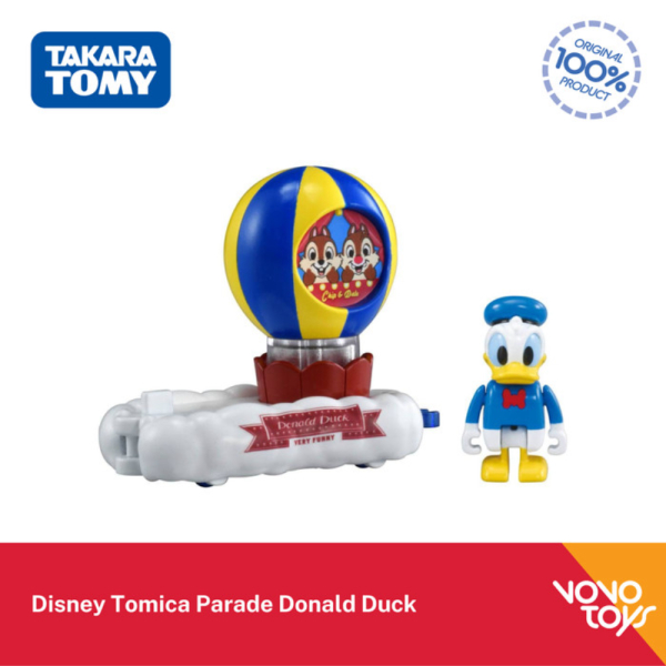 Promo Tomica Dream Disney Parade 174 Parade Donald Duck Takara Tomy Berkualitas