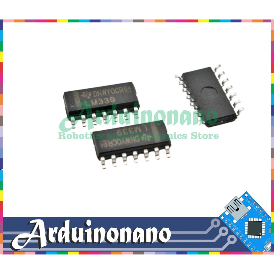 LM339 LM339DR LM339M LM339 DR LM339 M Comparator SMD SOP14