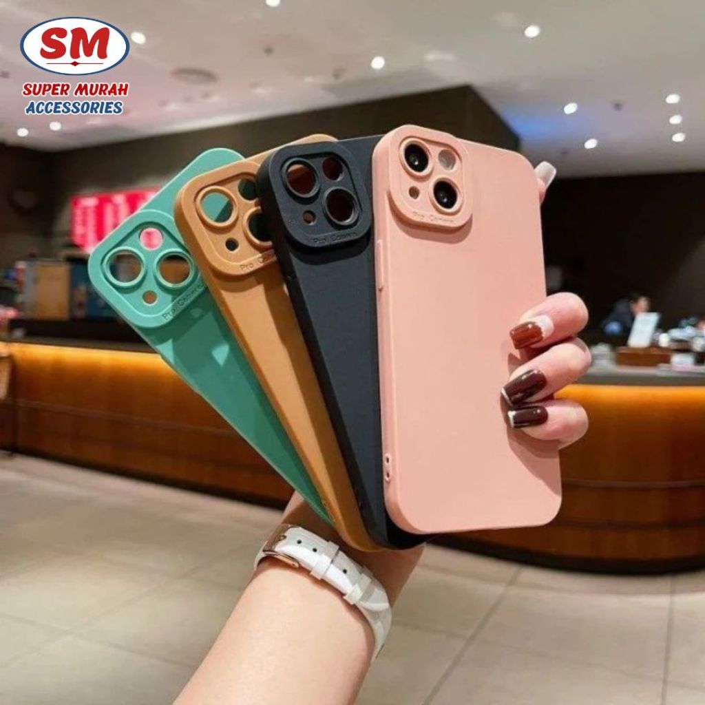 Case Pro Camera Tpu Macaron Infinix 10 Pro, Hot 30, Hot 30 Play, Hot 30i, Hot 40, Hot 40 Pro, Note 1