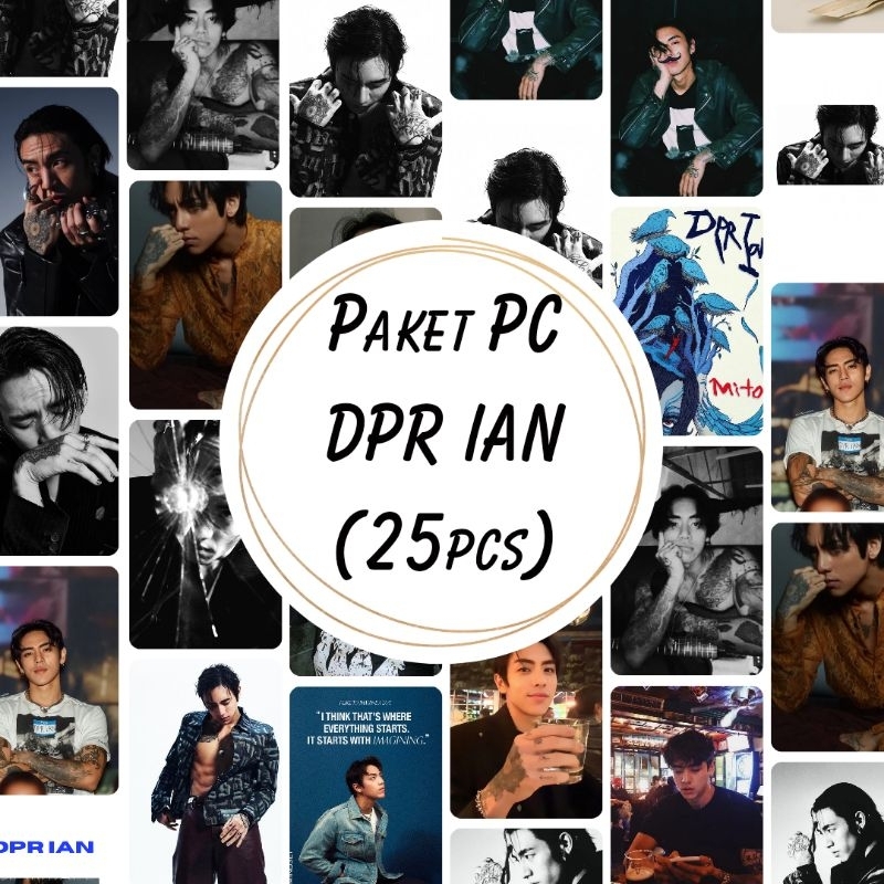 (ISI 25 PCS) Paket Photocard DPR Ian DPR Live DPR Cream DPR Artic - Dream Perfect Regime