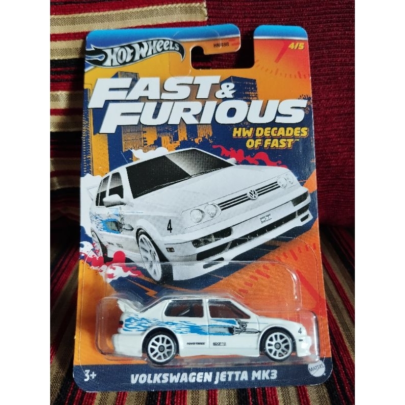 Hot Wheels Volkswagen Jetta MK3 FAST & FURIOUS