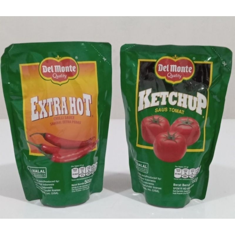 

DELMONTE#EXSTRA HOTK#KETCHUP#TOMAT#500GR/1 BIJI