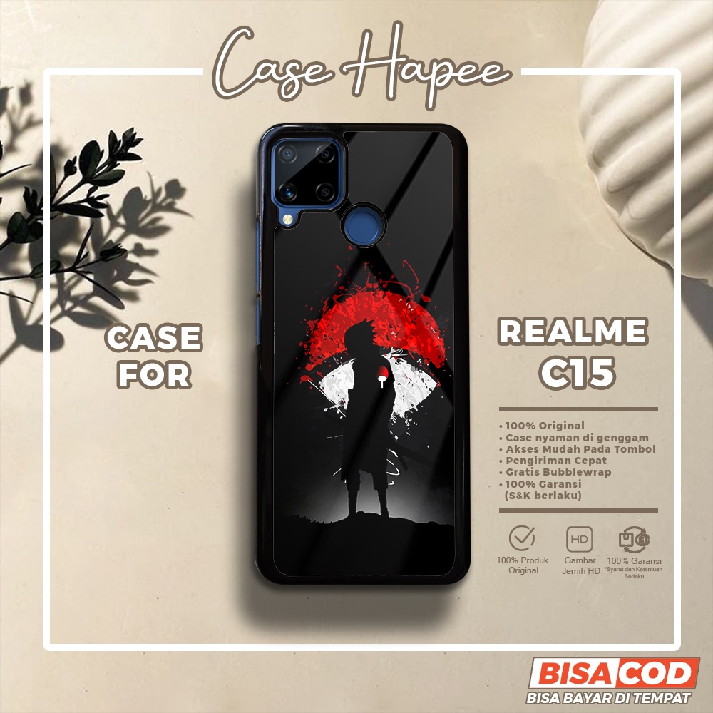 Case Realme C15 Casing Realme C15 [UCHA] Casehapee Case Glossy Case Aesthetic Custom Case Premium So