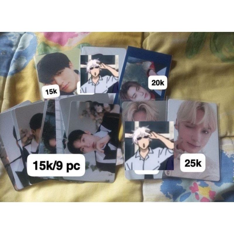wts photocard pc Jeno Dino seungkwan hueningkai seventeen svt txt nct dream