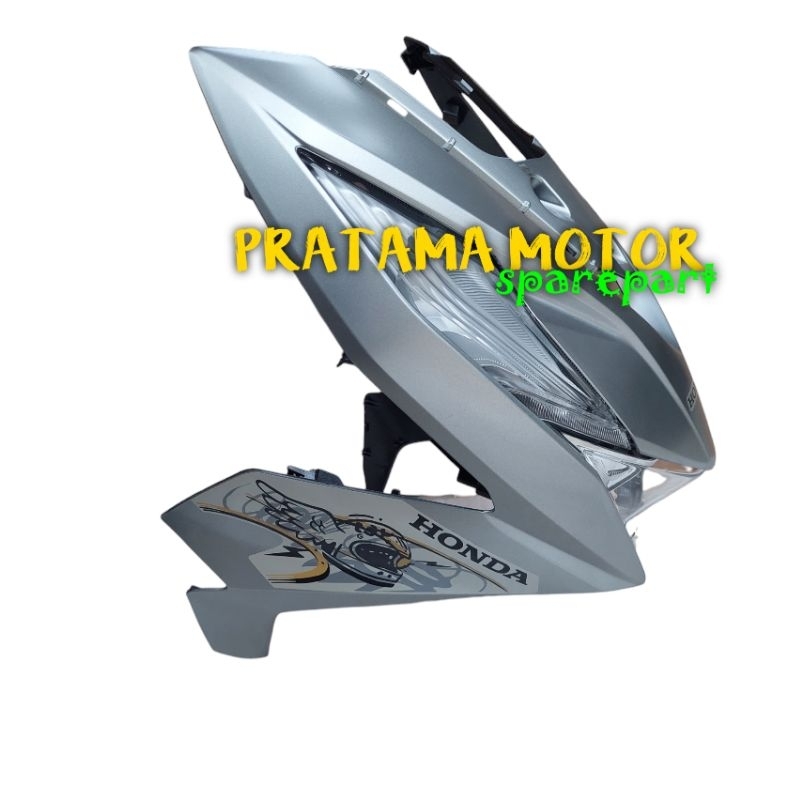 Tameng Body Depan Beat Street Silver K1A 2020 2021 2022 2023