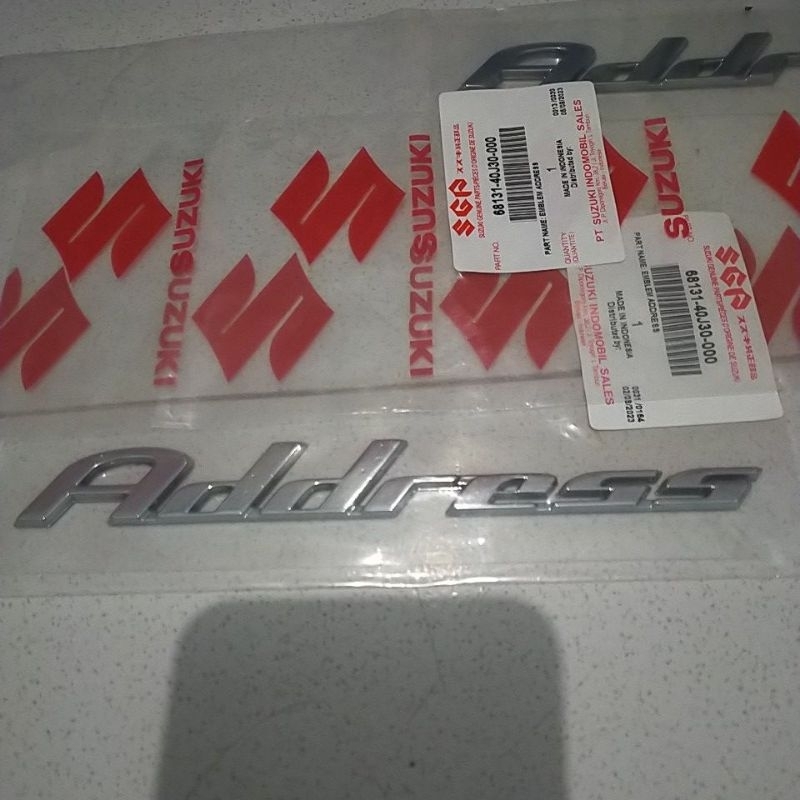 Emblem Address ORI satuan