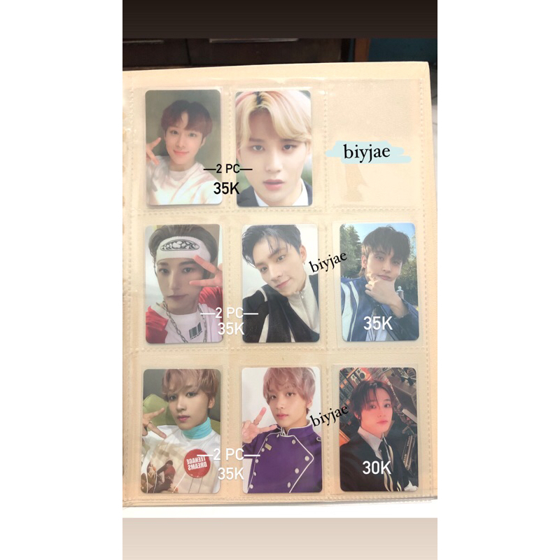 PHOTOCARD OFFICIAL || Haechan Chenle Mark Renjun Xiaojun Dejun NCT Dream 127 Wayv SG2023 Universe Is