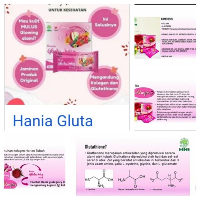 

Minuman Kesehatan Serbuk plus kolagen kulit cantik wajah glowing