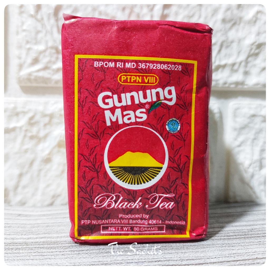 

Gunung Mas Black Tea Teh Bubuk 50gr