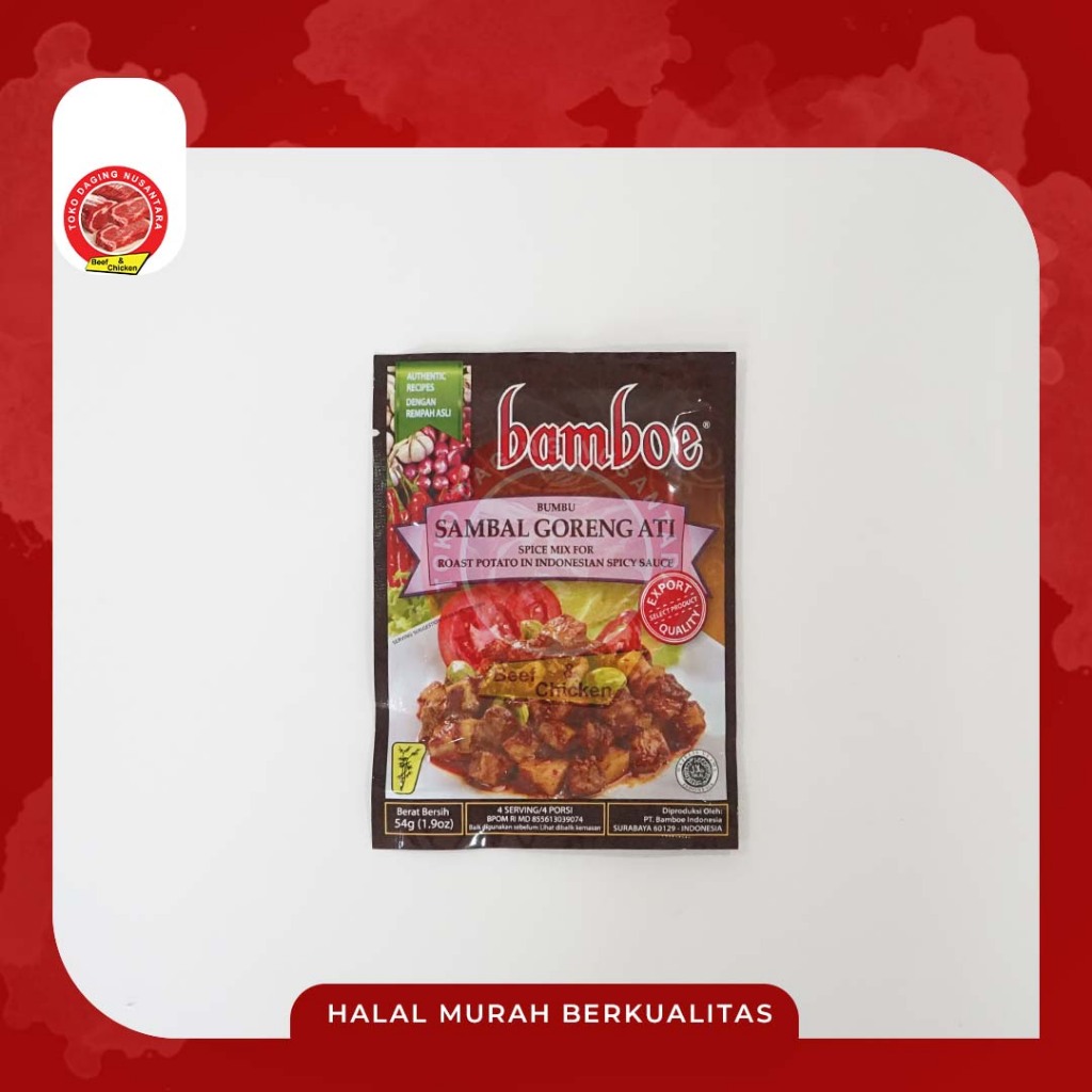 

BAMBOE BUMBU SAMBAL GORENG ATI 46GR
