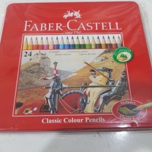 

Kirim sekarang Pensil warna faber astell 24 warna kaleng 94