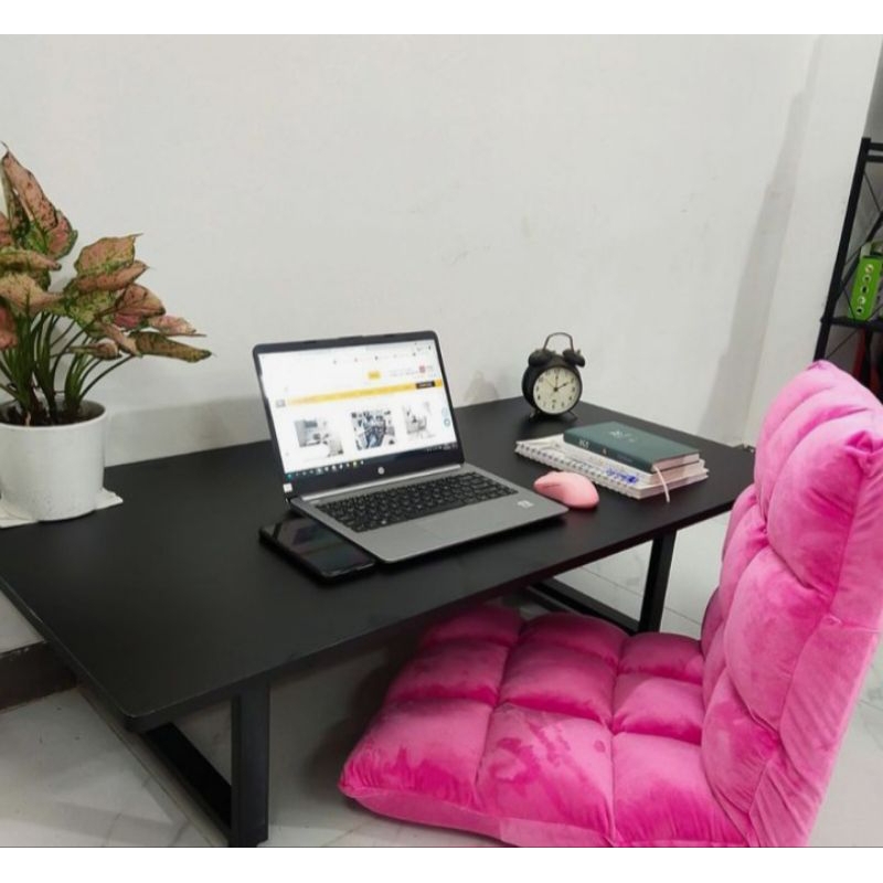 meja kerja lesehan,meja tatami,komputer,gaming,baru,murah