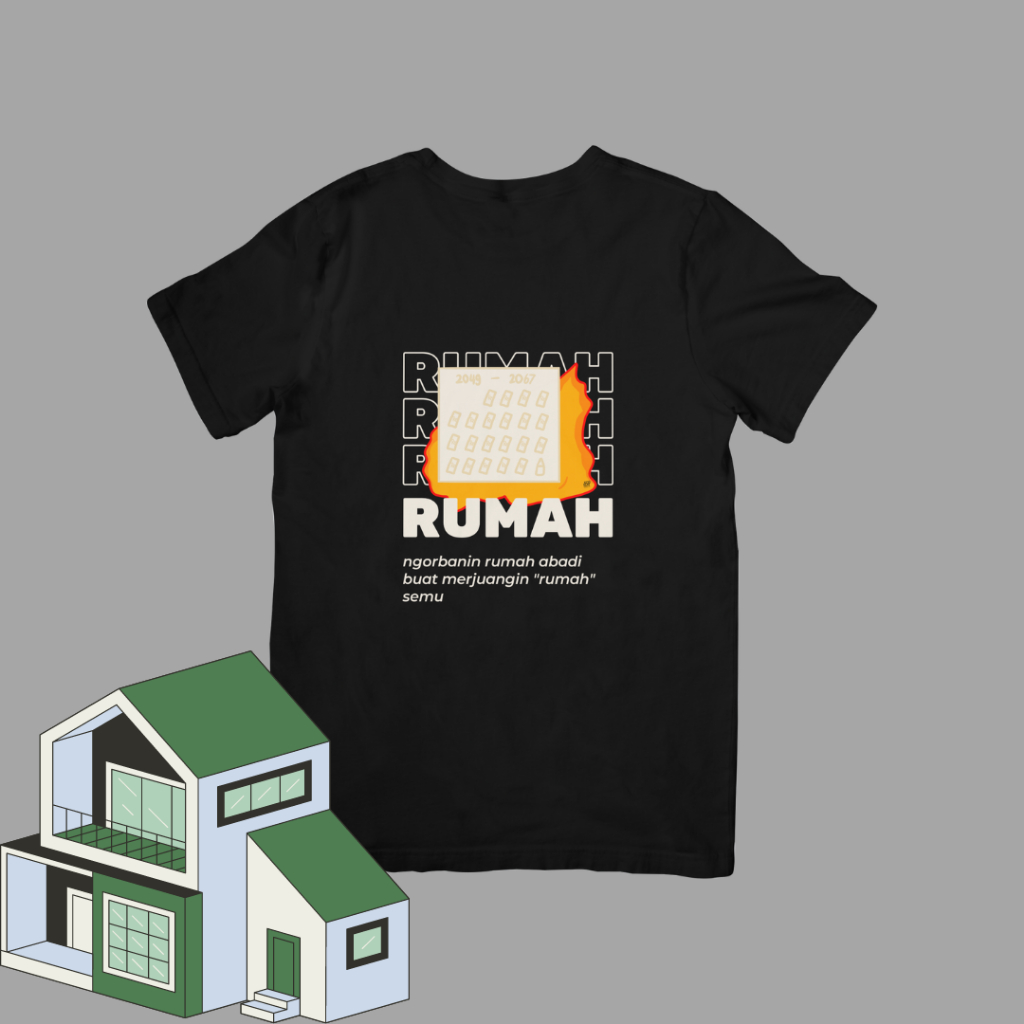 Kaos JAGABUMI - Rumah Semu