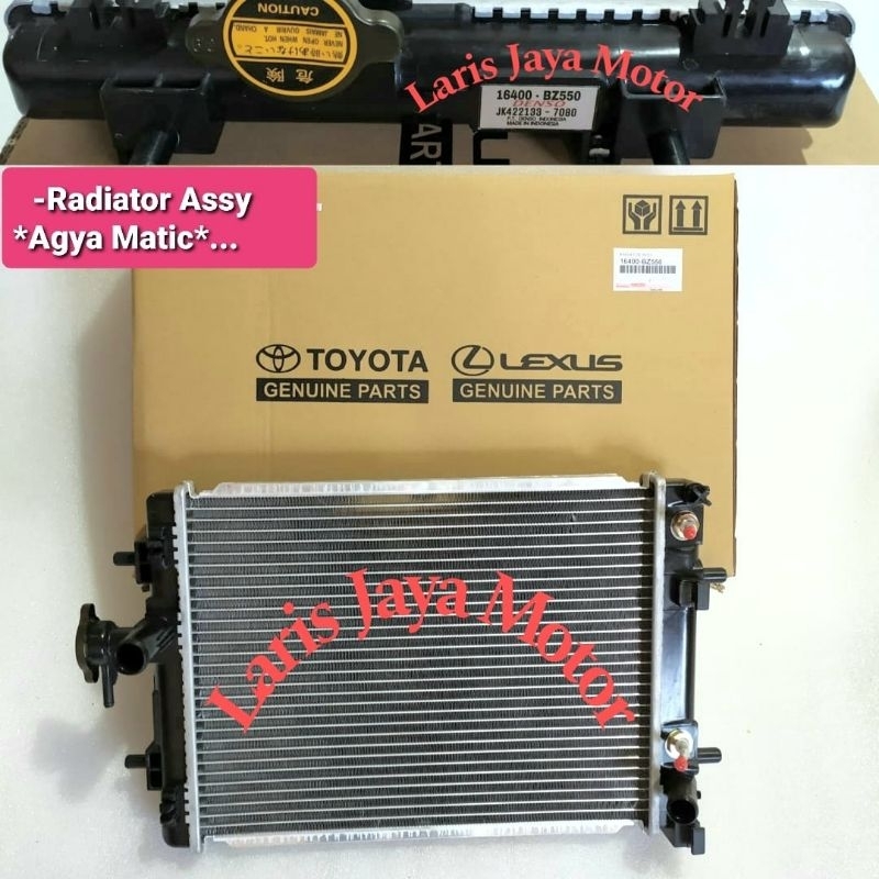 RADIATOR ASSY AGYA MATIC (16400-BZ550)