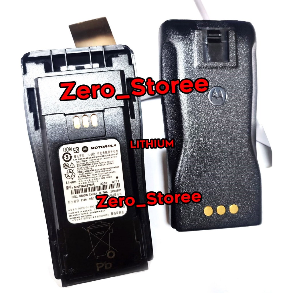 Baterai Ht Motorola Xir P3688 Gp3188 3688 Gp 3188 Lithium Batre litium GP3688 GP-3688 Batre Bateray 